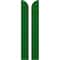 Ekena Millwork Americraft 2-Board (3 Batten) Wood Joined Board-n-Batten Shutters w/ Arch Top, ARW401BQ207X77HGH, PR ARW401BQ207X77HGH - alternate 1
